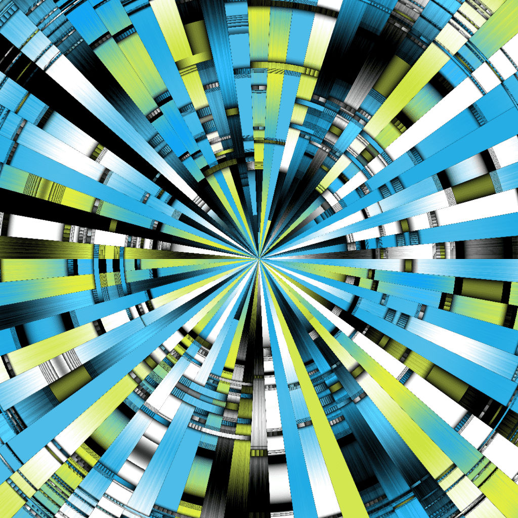 Circles. Each click — a new composition